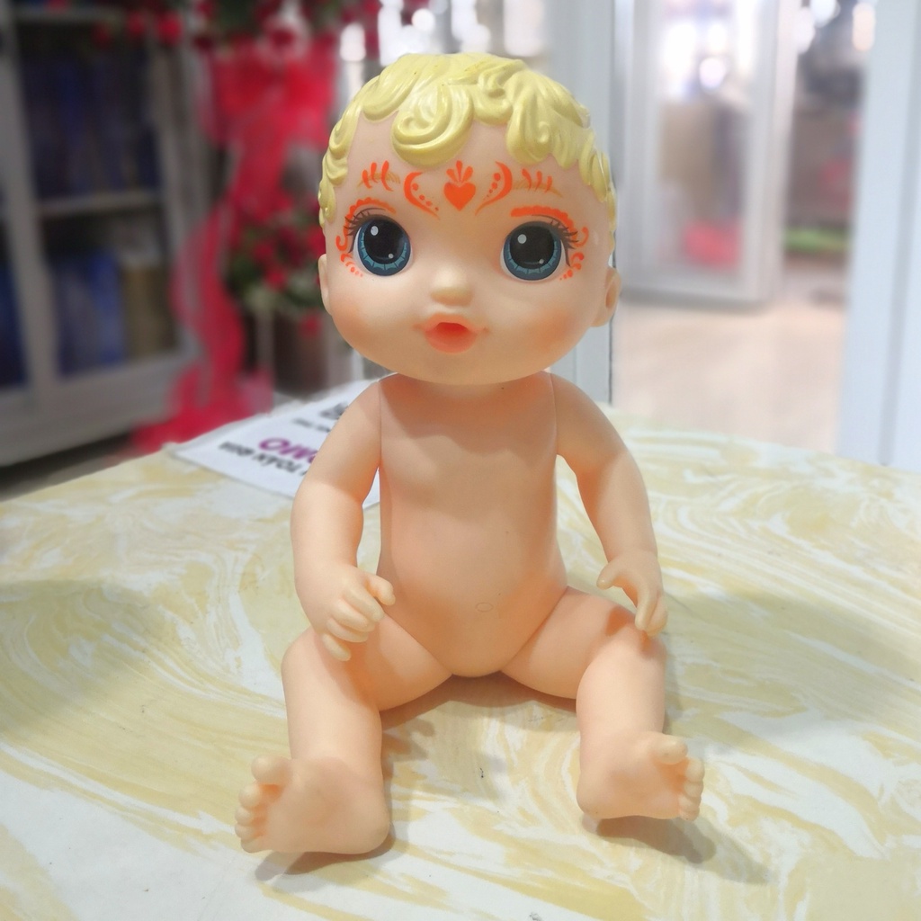 Đồ Chơi Búp bê Mỹ Baby ALive Tóc Nhựa  - #Baby_Alive_Fairy_Purple Infant Doll #