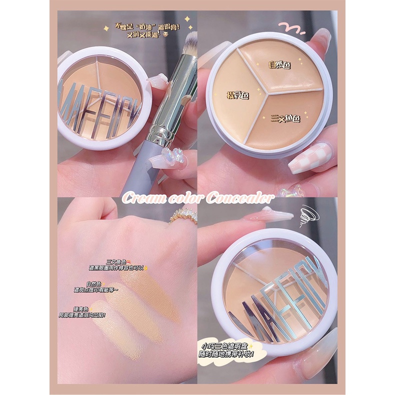 Kem Che Khuyết Điểm Mf250 Che Phủ Quầng Thâm Và Mụn Hoàn Hảo Cho Da Mềm Mại