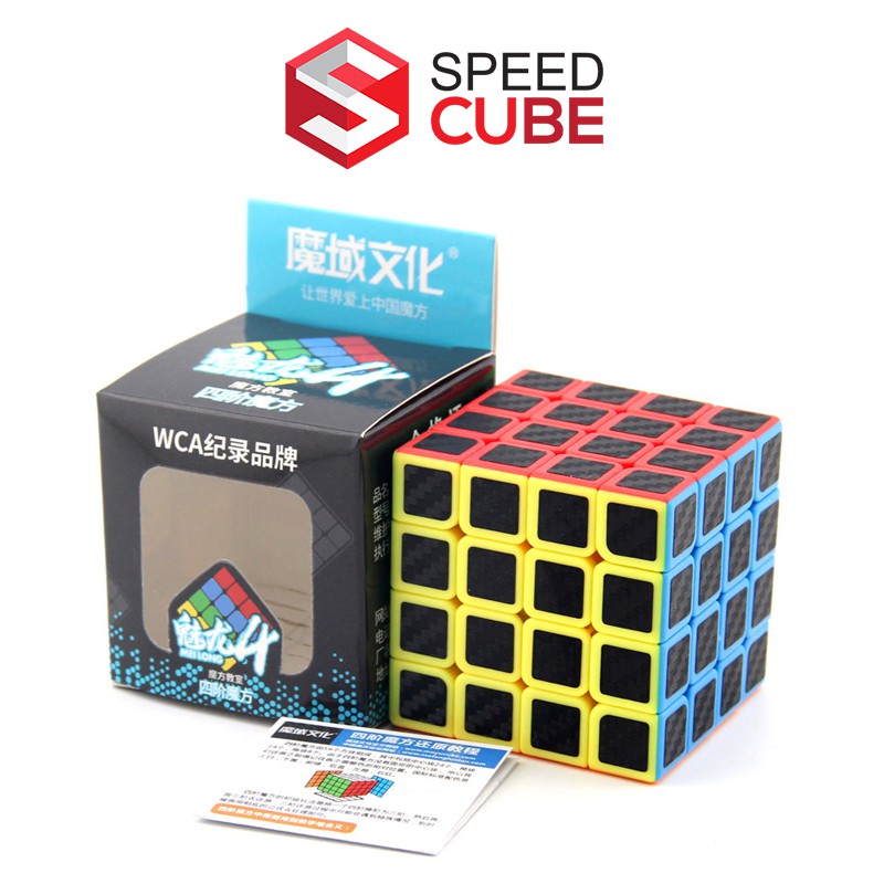 Rubik 4x4 Carbon MoYu MeiLong MFJS, Rubik 4 tầng Carbon