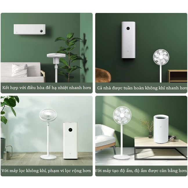 Quạt cây, Quạt đứng Xiaomi Smart Standing Fan Phiên Bản Có Pin Tích Điện và Quạt tuần hoàn ra mắt năm 2022