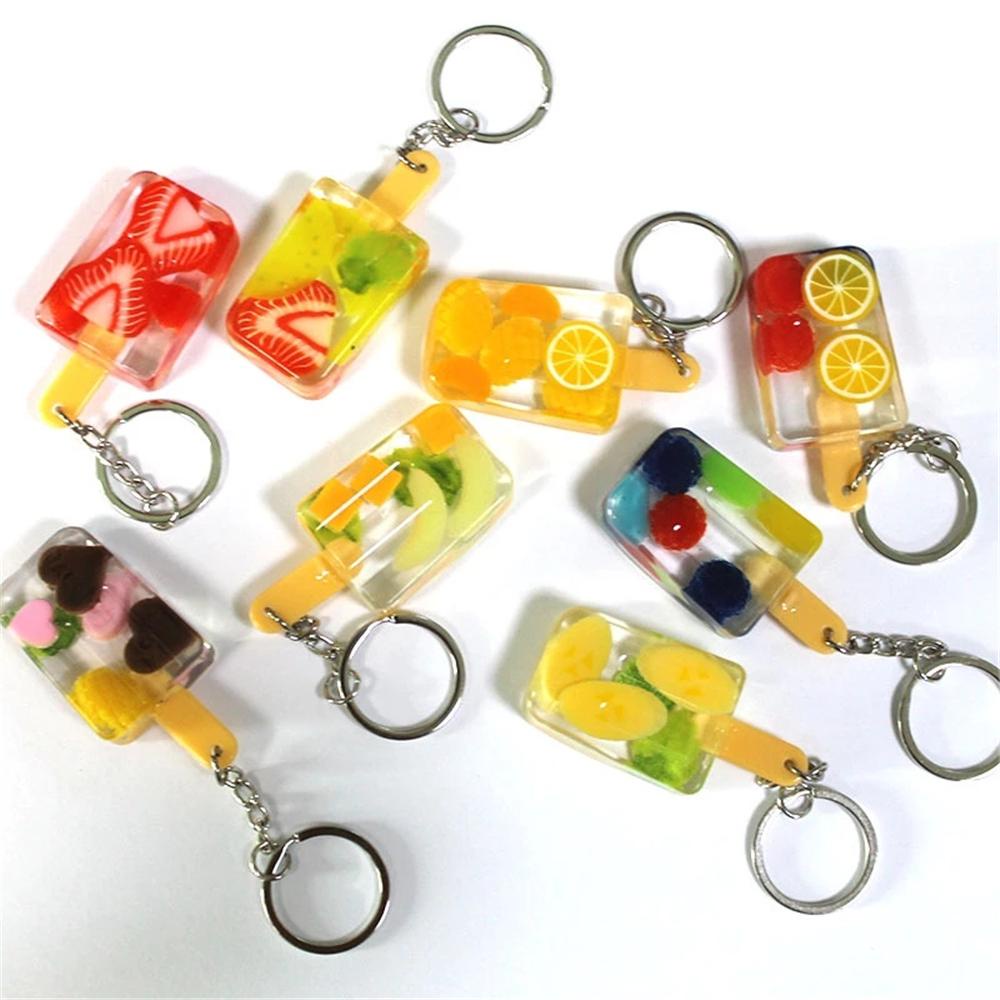 Pewany Móc Khóa Di Động Mặt Hình Trái Cây Mùa Hè Đựng Thực Phẩm / Chuối / Dâu Tây