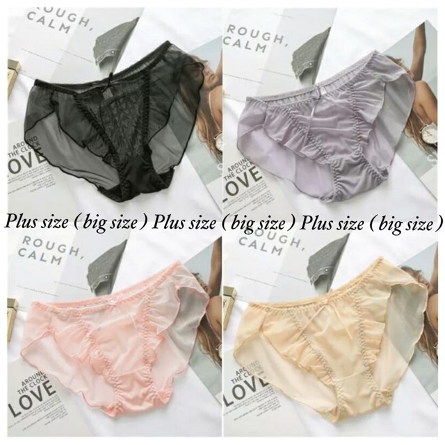 🎄Quần Lót Voan Bèo Xuyên Thấu Gợi Cảm Sexy🐾