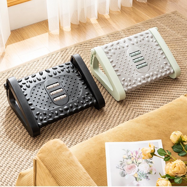 ( DUNG3012 - giảm 50k )Ghế kê chân công thái học điều chỉnh tư thế ngồi,massage chân tạo cảm giác thoải mái khi làm việc