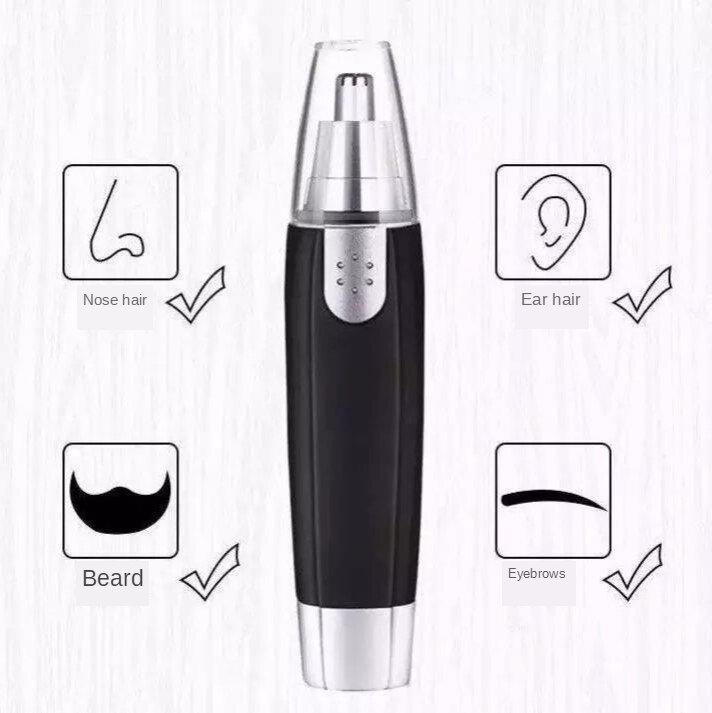 Electric Nose Hair Trimmer Nasal Shaving Cleaner Fast Nose Hair Without Injuring The Nasal Cavity Ear Hair Trimmer Nose Hair Trimmer Stainless Steel Scissors Nose Hair Trimmer Cut Unisex Beauty Scissors