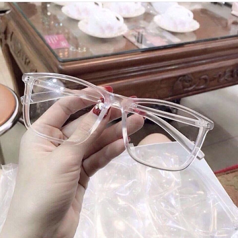 Mắt kính thời trang V tây trong suốt cực đẹp AH130 | BigBuy360 - bigbuy360.vn