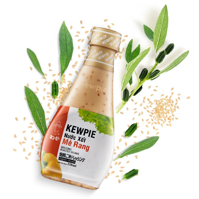 [Chai 210ml] XỐT MÈ RANG [VN] KEWPIE Dressing Roasted Sesame Sauce
