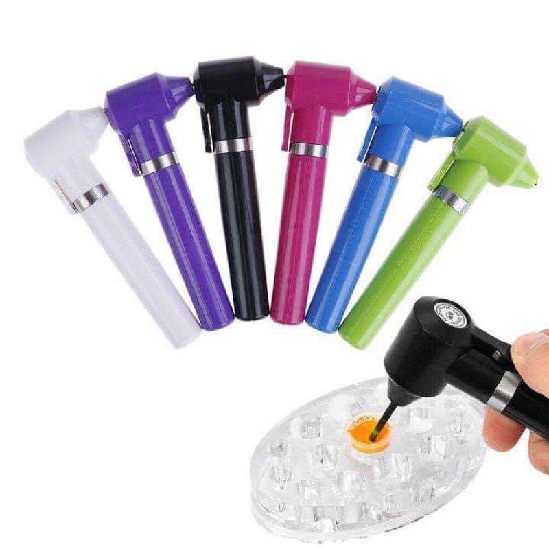 Máy Khuấy Mực Phun Xăm, Máy Đánh Mực, Trộn Mực Mix Mực Phun Xăm (Tặng 5 que khuấy mực và pin)