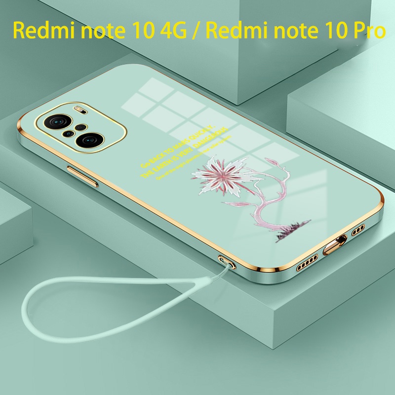 Ốp lưng REDMI NOTE 10 4G XIAOMI REDMI NOTE 10S REDMI NOTE 10 PRO 4G Ốp Điện Thoại silicone Mềm Mạ Điện Chống Sốc Cho REDMI NOTE 10 4G XIAOMI REDMI NOTE 10S REDMI NOTE 10 PRO 4G DDHD01 viền vuông cute