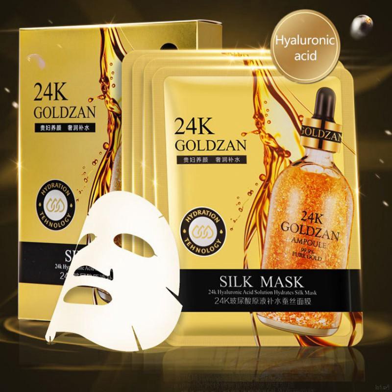 Mặt nạ lụa vàng 24k Goldzan Silk Mask (1miếng)