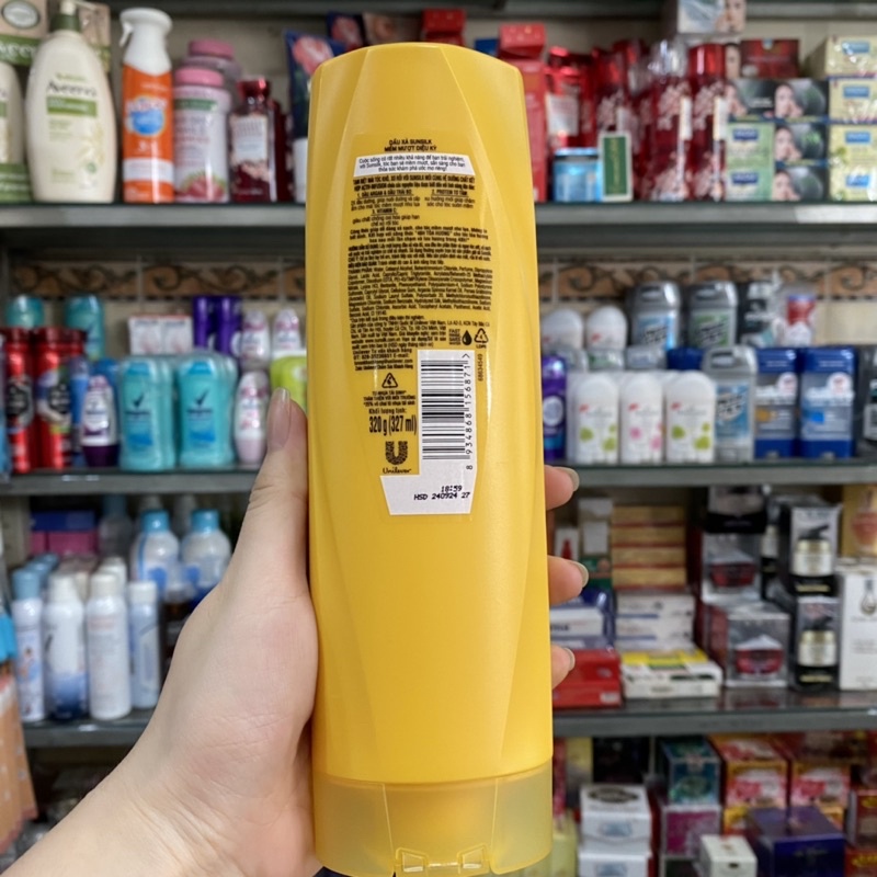 Dầu xả Sunsilk Keratin Smooth mềm mượt diệu kì 320g (325ml)