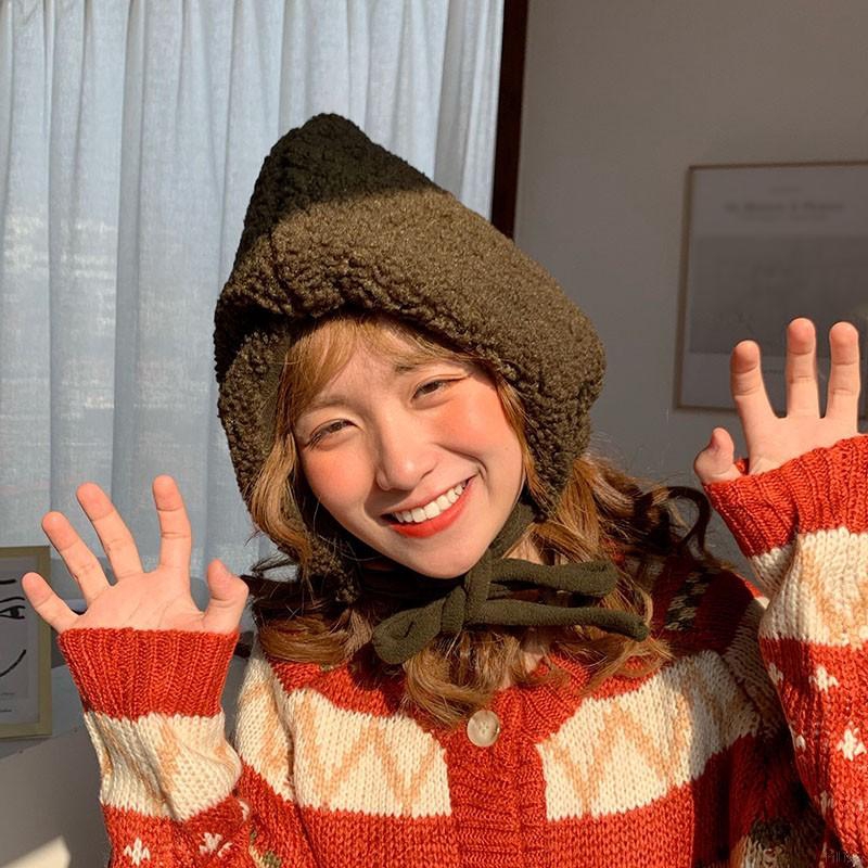 【Lisa】Mũ vành tròn dễ thương cho nữ