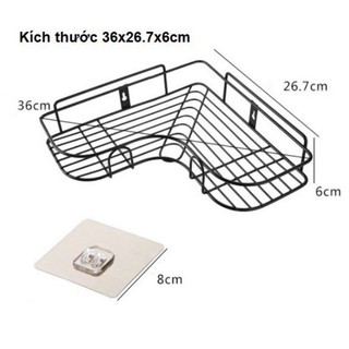Kệ Góc Dán Tường Siêu Chắc