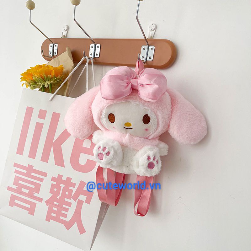 Balo Thỏ Nơ My Melody Đáng Yêu