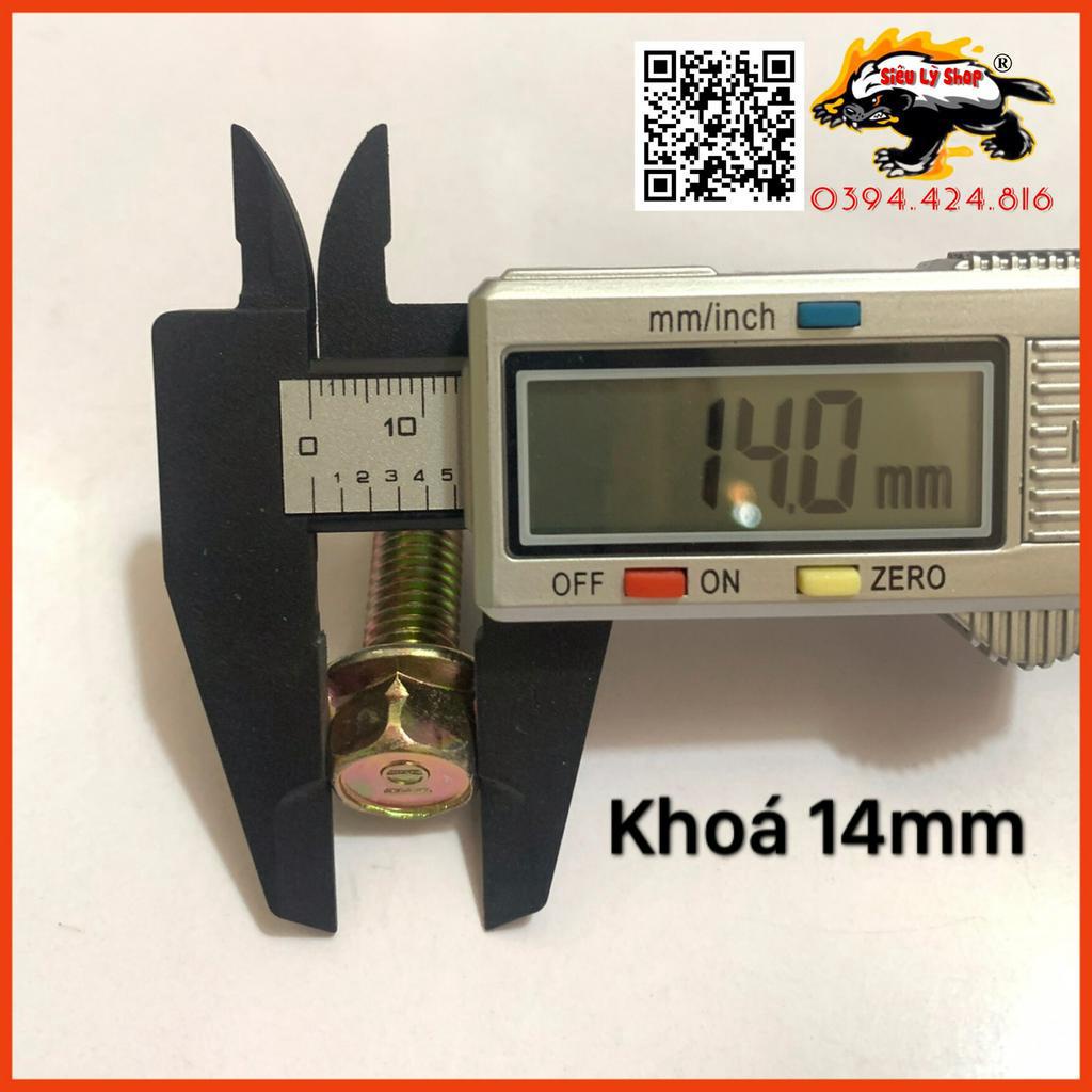 Set 10 Bulong Thép liền long đền phẳng M10
