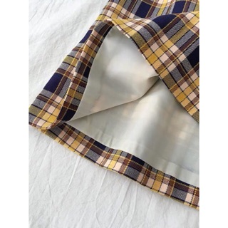 Áo chấm bi nữ/ Set đồ nữ xinh (áo + chân váy caro)