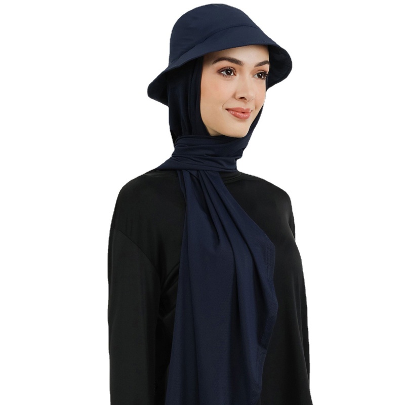 Khăn Voan Trùm Đầu Chống Trượt Phong Cách Hồi Giáo Cho Nữ