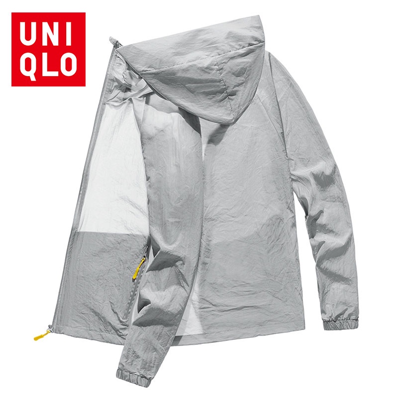 Uniqlo Áo Khoác Hoodie Thể Thao Chống Tia UV Thoáng Khí Nhanh Khô Thời Trang 2022 Chất Lượng Cao Cho Nam Và Nữ