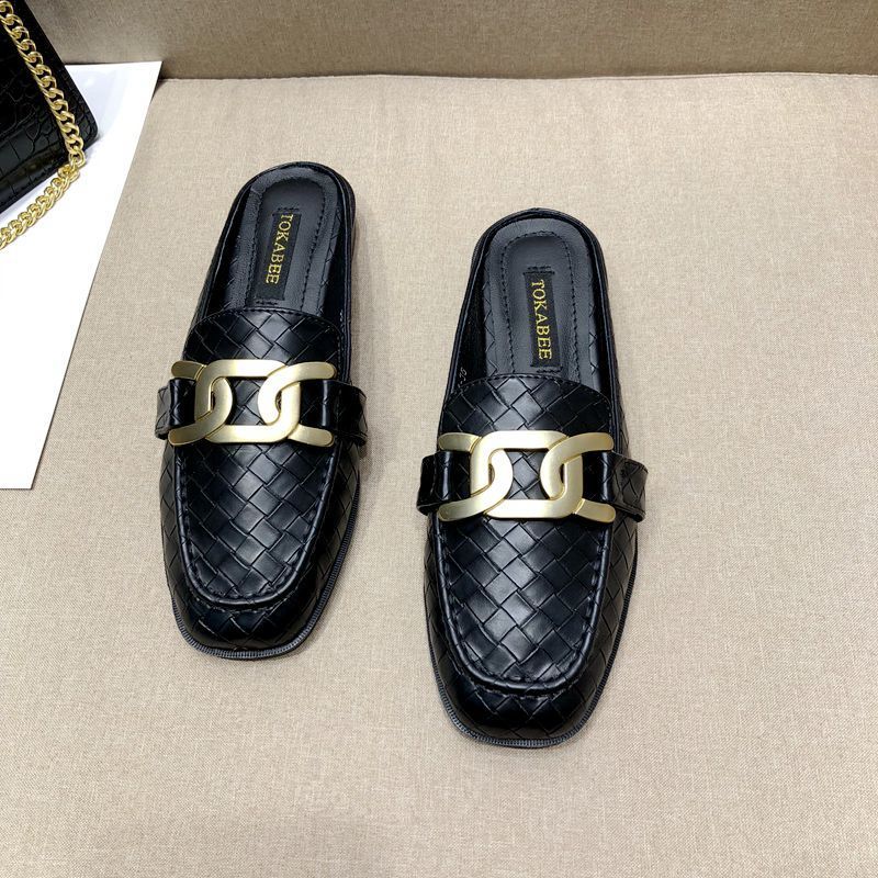 Dép Nữ Mũi Vuông Phong Cách Âu Mỹ Thời Trang | BigBuy360 - bigbuy360.vn