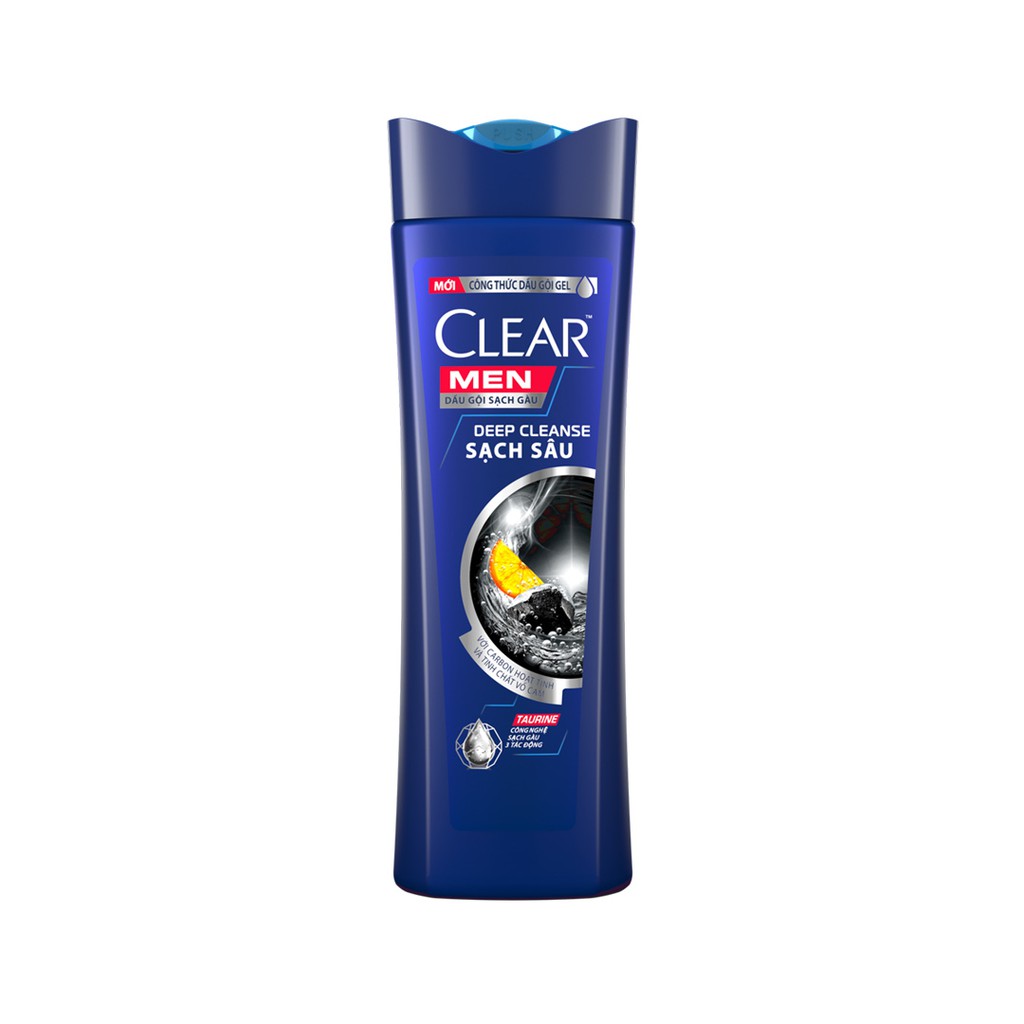 Dầu Gội Clear Men Sạch Sâu 370g