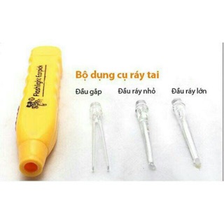 Lấy ráy tai có đèn