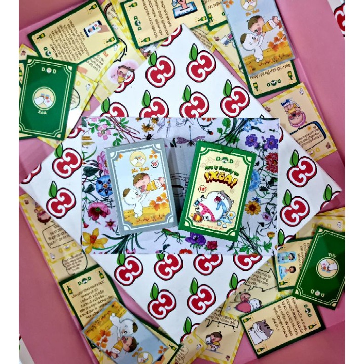 Mix 2 bộ bài drinking card Sắc Thái Xõa hết nấc quên đường về , các bữa tiệc ăn uống nhậu nhẹt thăng hoa hết nấc !