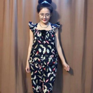 Đồ bộ lửng tay cánh tiên