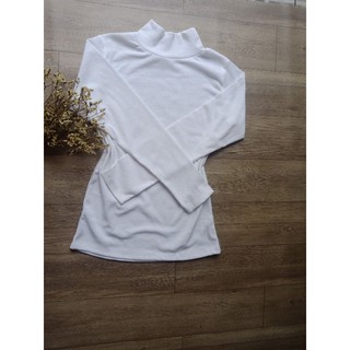 Áo thun gân cổ 7 phân tay dài