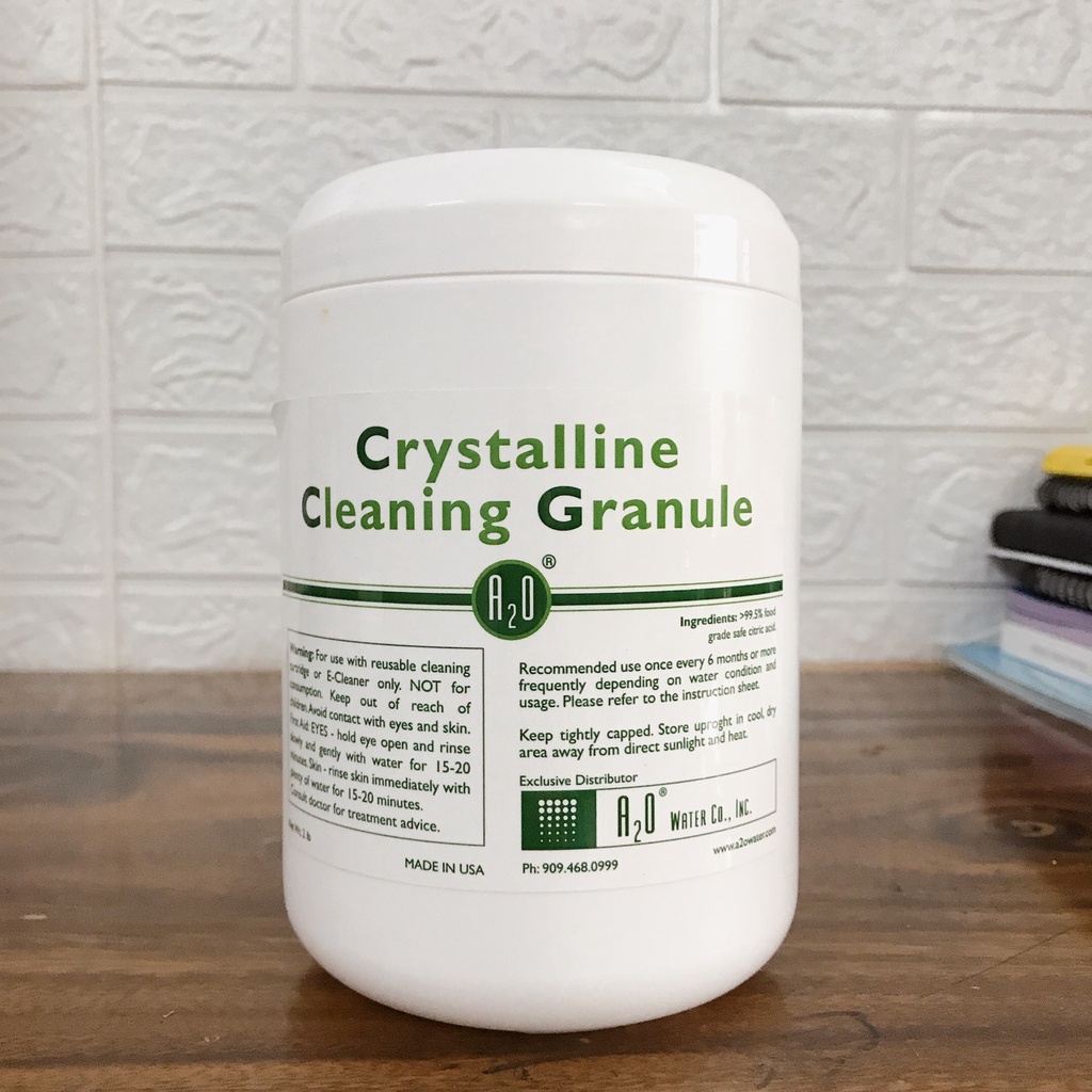 Combo Lõi Giả + Máy Bơm + 1Kg Bột Acid Dùng Vệ Sinh Máy Lọc Nước Điện Giải Trevi