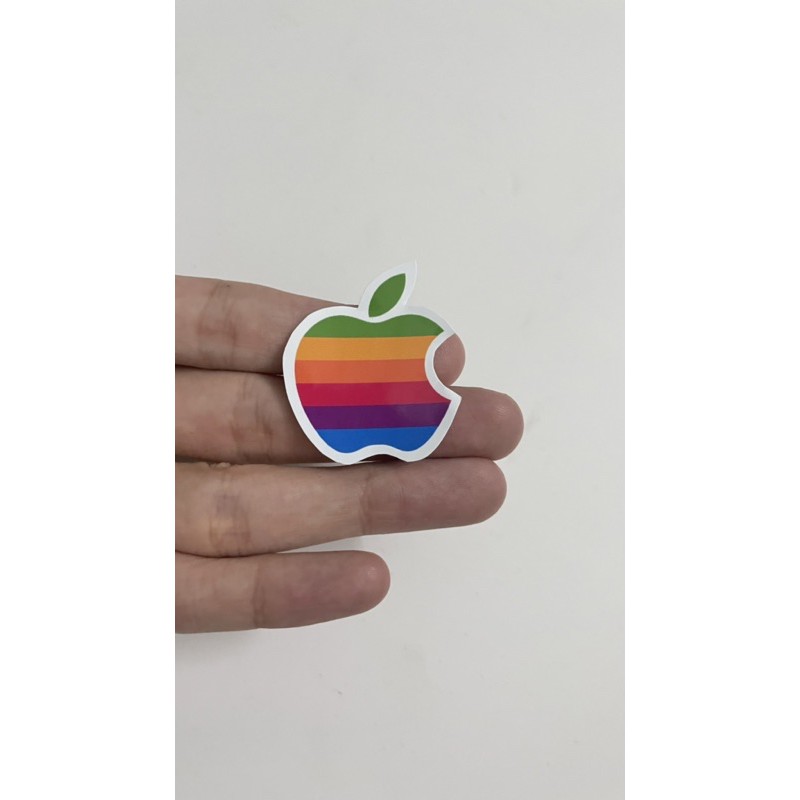 STICKER hình dán logo APPLE, dán Macbook hình dán xe, dán laptop