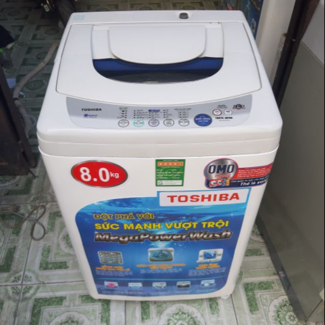 MÁY GIẶT TOSHIBA 8KG ĐÃ QUA SỬ DỤNG CÒN ĐẸP NHƯ HÌNH