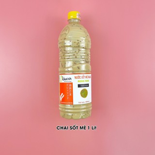 Chai Sốt Mè Rang Okinawa Đậm Đặc Cực Ngon (Chai 1 Lít)