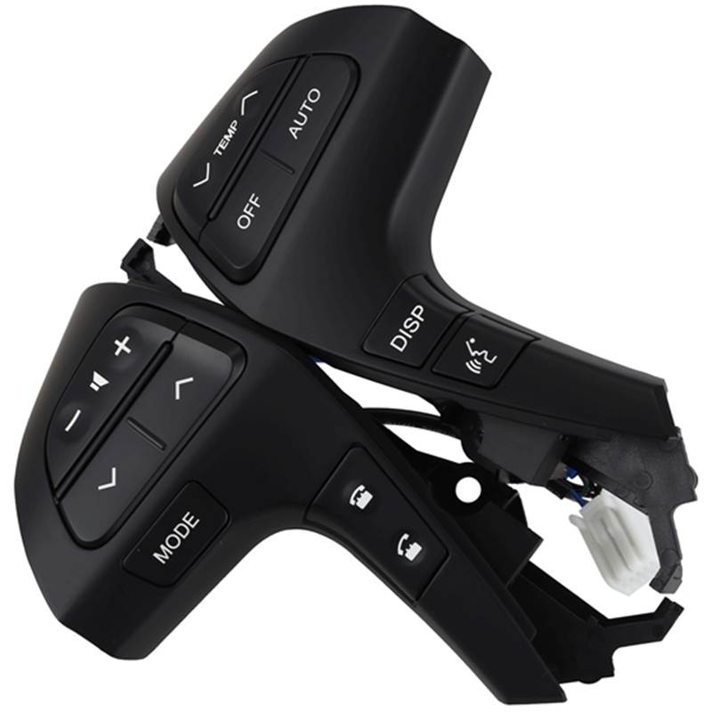 Công Tắc Điều Khiển Âm Thanh Gắn Vô Lăng Xe Hơi Toyota Hilux Vigo Corolla Camry Highlander Innova