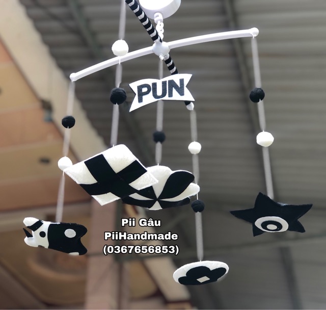 TREO NÔI TRÂU ĐEN CHO BÉ SƠ SINH ẢNH THẬT