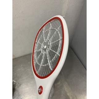 Vợt bắt muỗi Sunmax SLG9002WR (trắng đỏ)