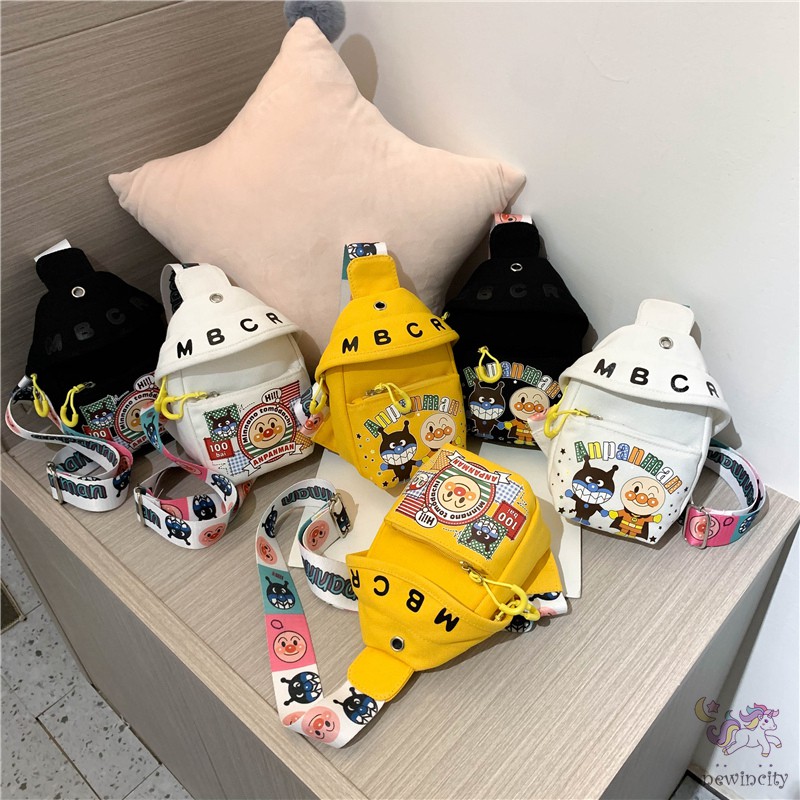 Túi Đeo Chéo In Họa Tiết Hoạt Hình Kiểu Nhật Bản Dễ Thương Cho Bé