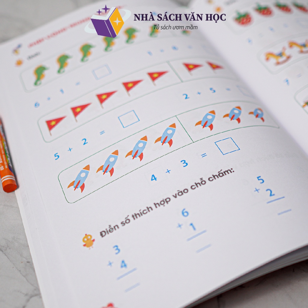 Sách Bé Học Toán Hành Trang Cho Bé Tự Tin Vào Lớp 1