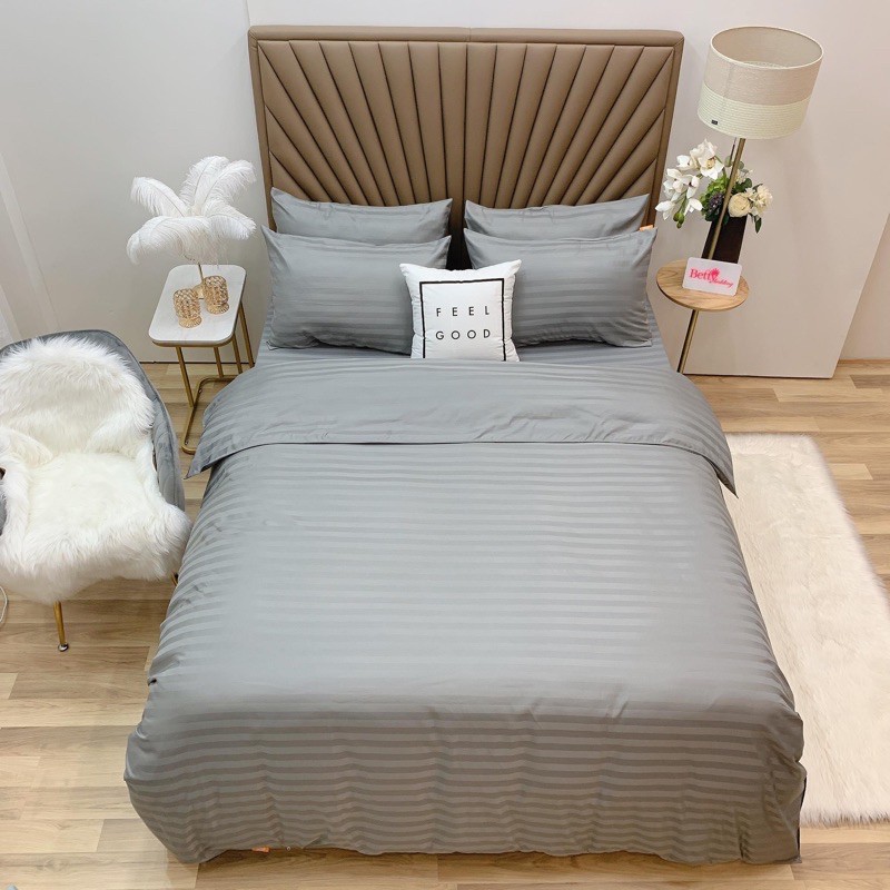 Bộ chăn ga gối cotton 3F nhập khẩu phong cách khách sạn | BigBuy360 - bigbuy360.vn