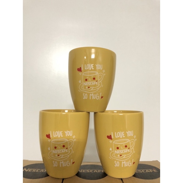 LY SỨ CAO CẤP NESCAFE I LOVE YOU TRÁI TIM BAY BAY