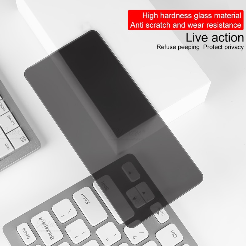 Kính cường lực bảo vệ riêng tư chống nhìn trộm cho Xiaomi Redmi Note 8 Pro