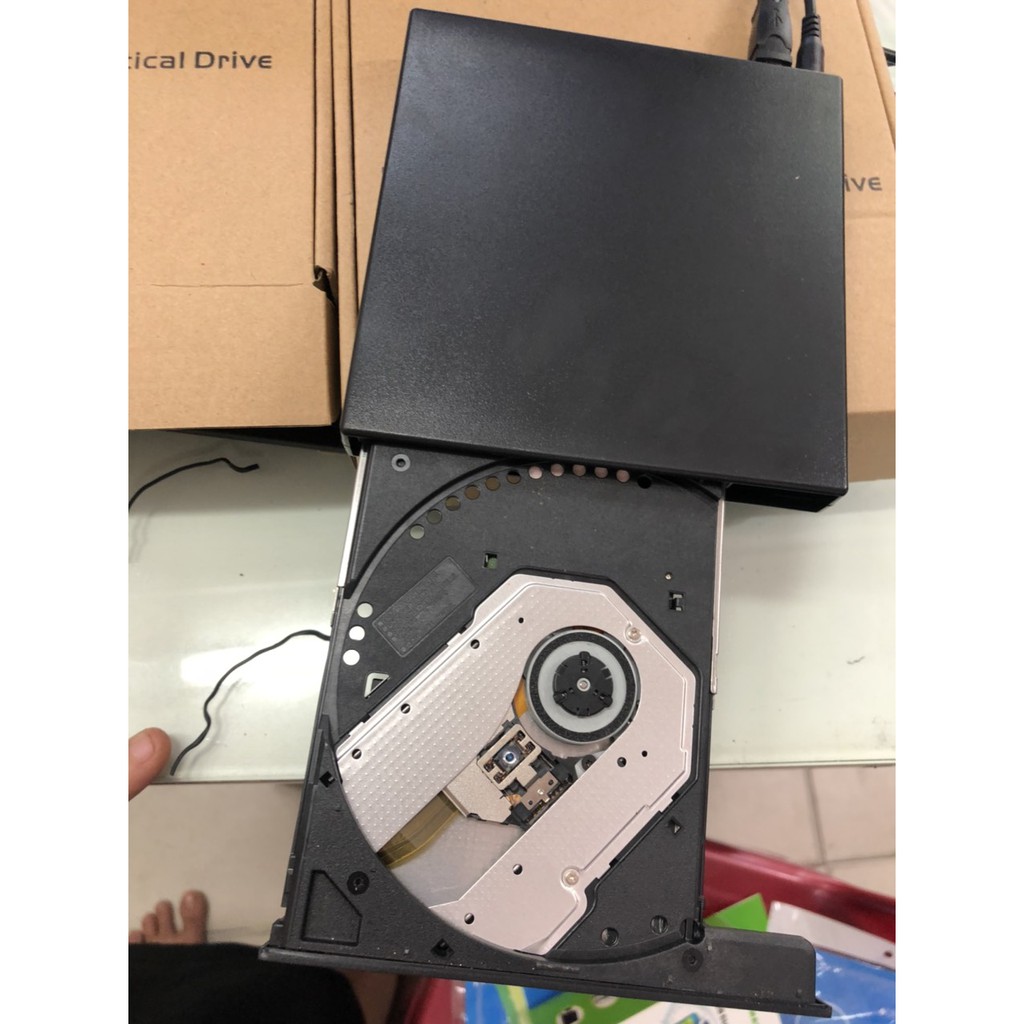 Combo Box DVD + Ổ Đĩa DVDROM Gắn Ngoài giao tiếp USB 2.0- Ổ Đĩa Di Động Tiện Dụng | BigBuy360 - bigbuy360.vn