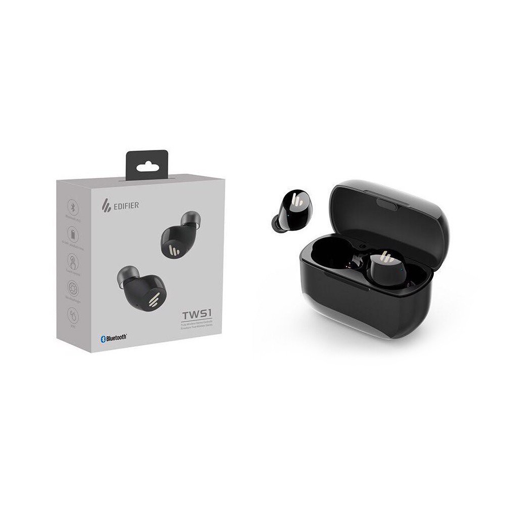 Tai Nghe Bluetooth Edifier TWS1 / Edifier TWS330 NB, pin tai nghe 8 giờ - IPX5, AptX, CVC 8
