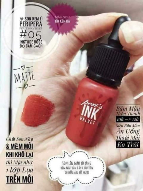 SON KEM INK VELVET SALE 60%