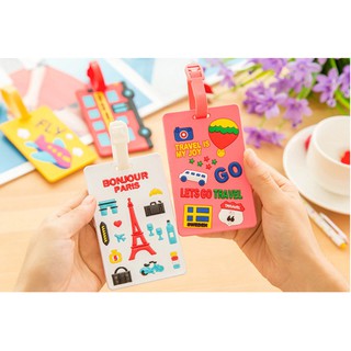 Thẻ gắn Tag hành lý va li