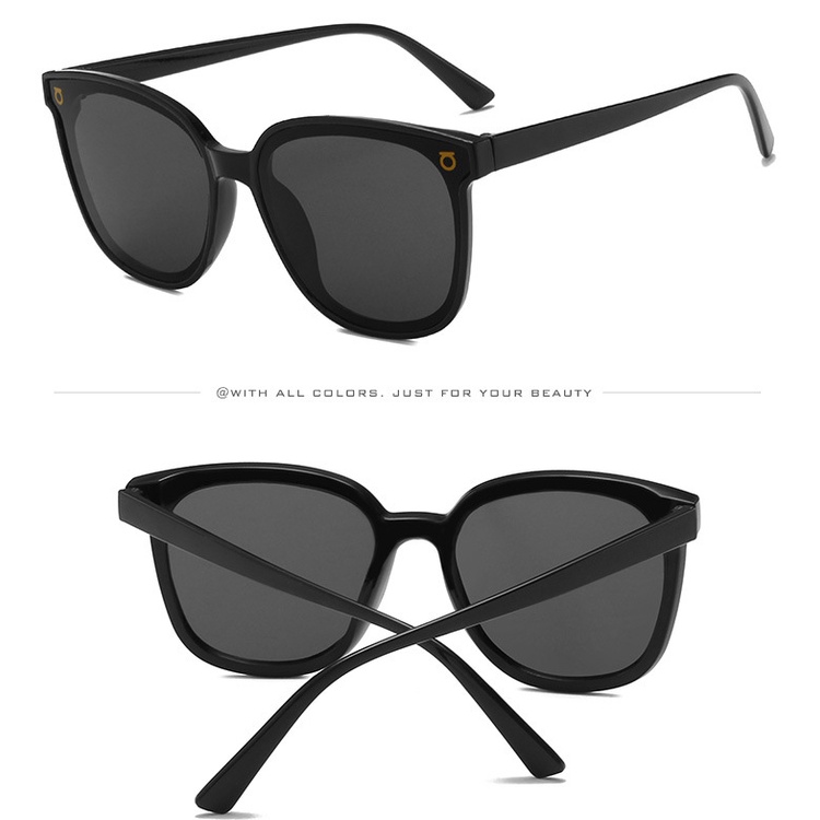 Kính râm nữ thời trang hàn quốc retro gọng lớn xu hướng kính râm kính lái xe UV400