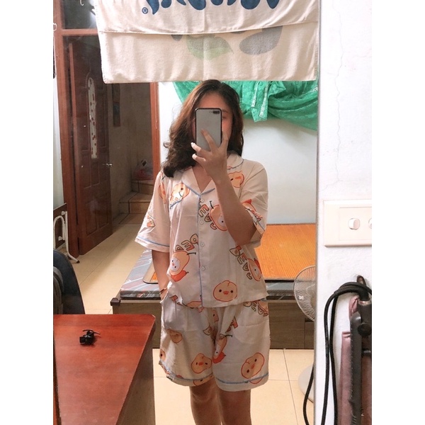Đồ bộ Pijama đùi, đồ bộ tole nữ quần đùi 40-65kg, hàng F21 VNXK cao cấp - Pigbabystore