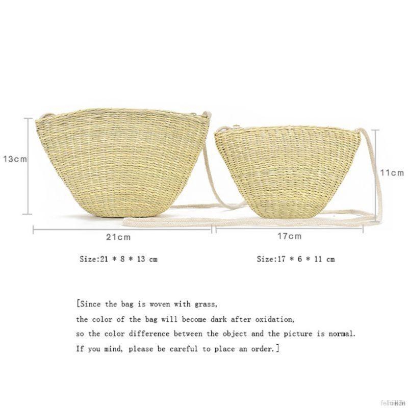 Túi nữ đan bằng sợi tự nhiên phong cách Boho