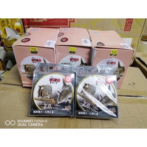 Tổng đại lý cước câu cá. Cước PAN SHiMaGo 150m