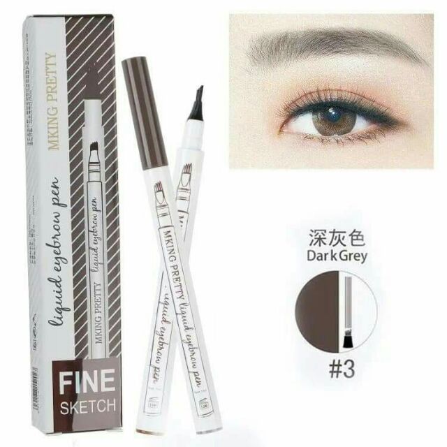 Bút kẻ mày phẩy sợi 4D siêu đẹp, tự nhiên | BigBuy360 - bigbuy360.vn