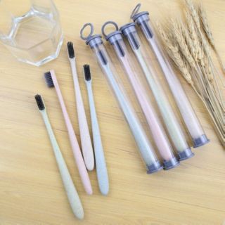 Bàn chải đánh răng lúa mạch than tre