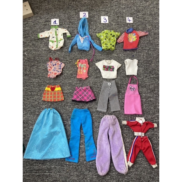 QAA8-QUẦN ÁO BÚP BÊ BARBIE